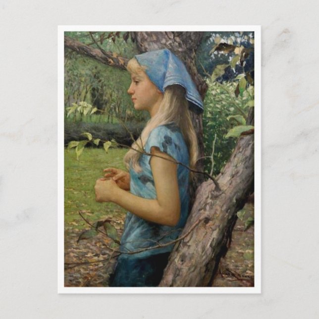 Klassiskt vykort för målning (Framsida)