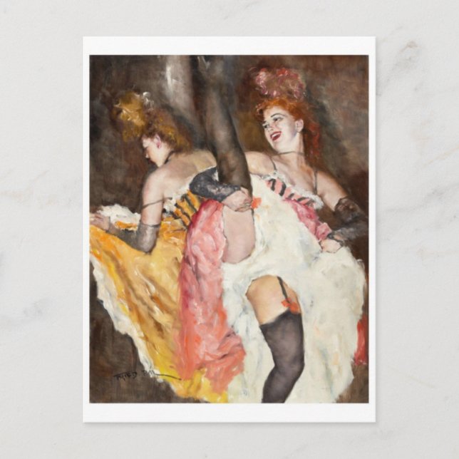 Klassiskt vykort för målning (Framsida)