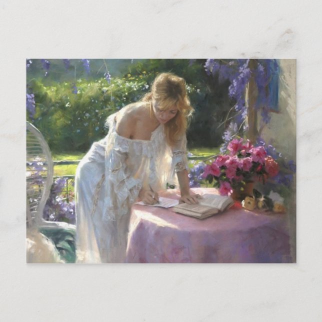 Klassiskt vykort för målning (Framsida)