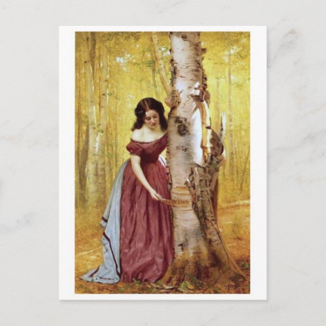 Klassiskt vykort för målning (Framsida)