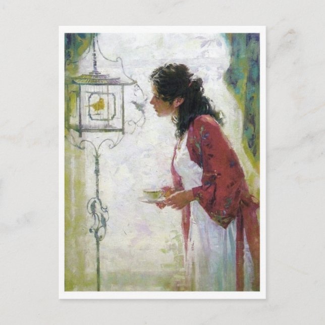 Klassiskt vykort för målning (Framsida)