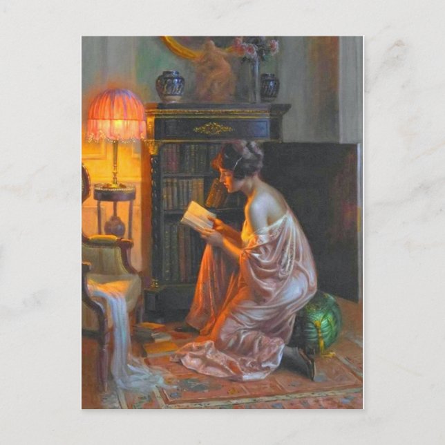 Klassiskt vykort för målning (Framsida)