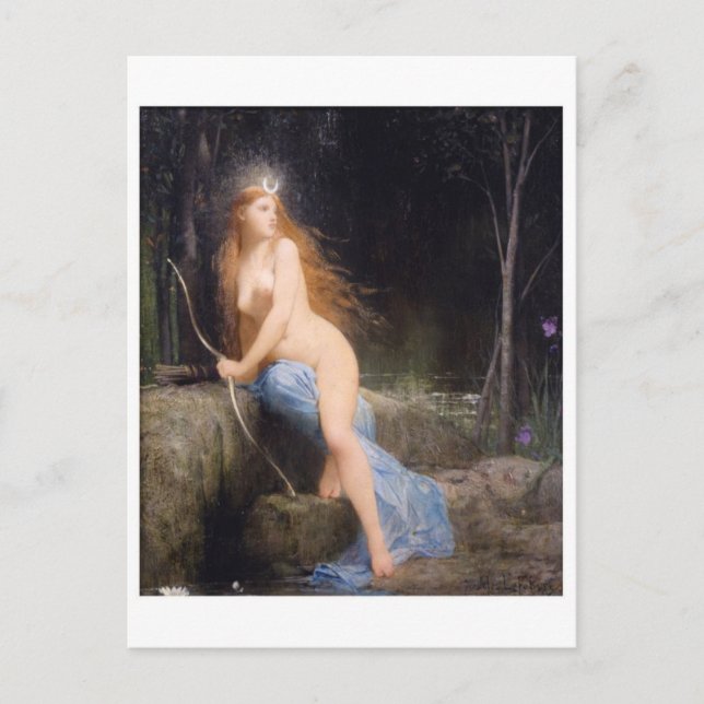 Klassiskt vykort för målning (Framsida)