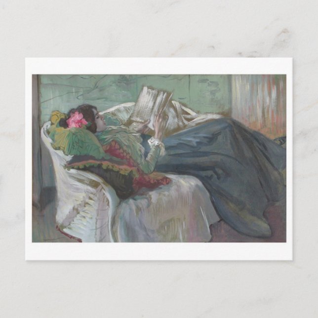 Klassiskt vykort för målning (Framsida)