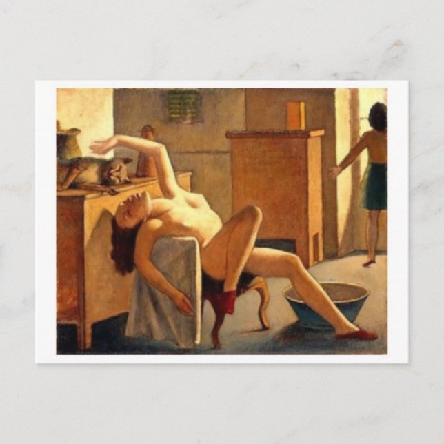 Klassiskt vykort för målning (Framsida)