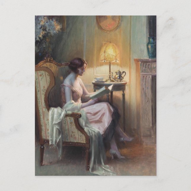 Klassiskt vykort för målning (Framsida)