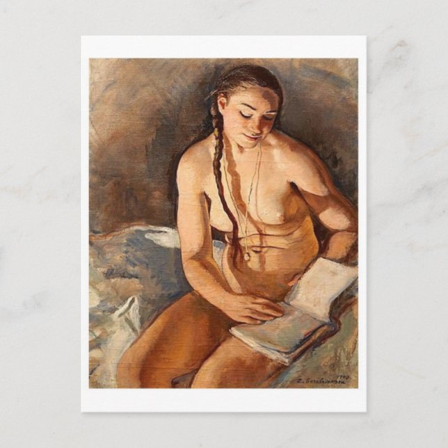 Klassiskt vykort för målning (Framsida)