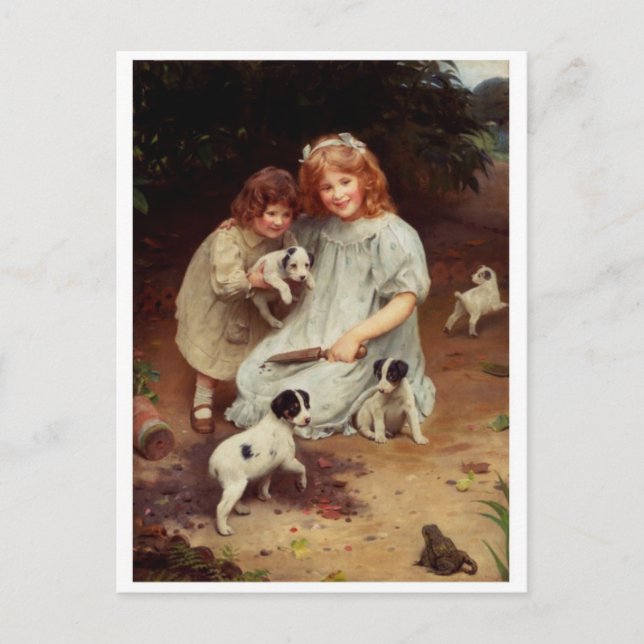 Klassiskt vykort för målning (Framsida)