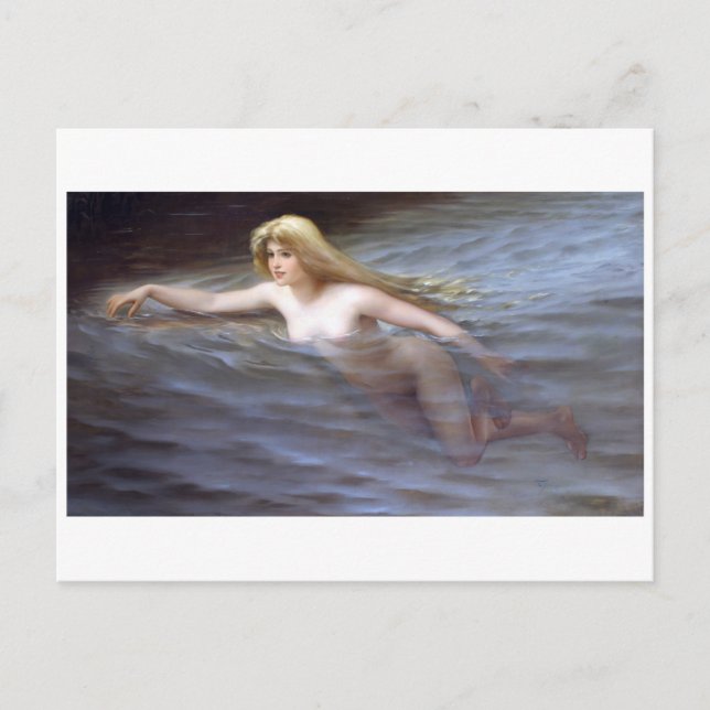 Klassiskt vykort för målning (Framsida)