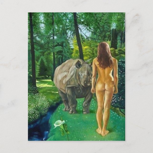 Klassiskt vykort för målning (Framsida)