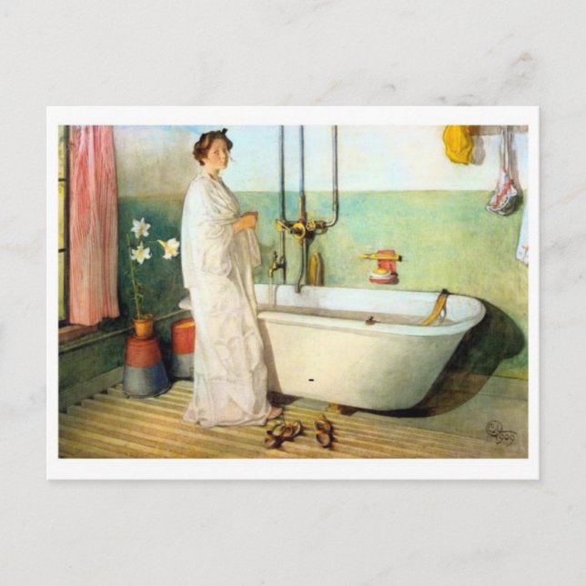 Klassiskt vykort för målning (Framsida)