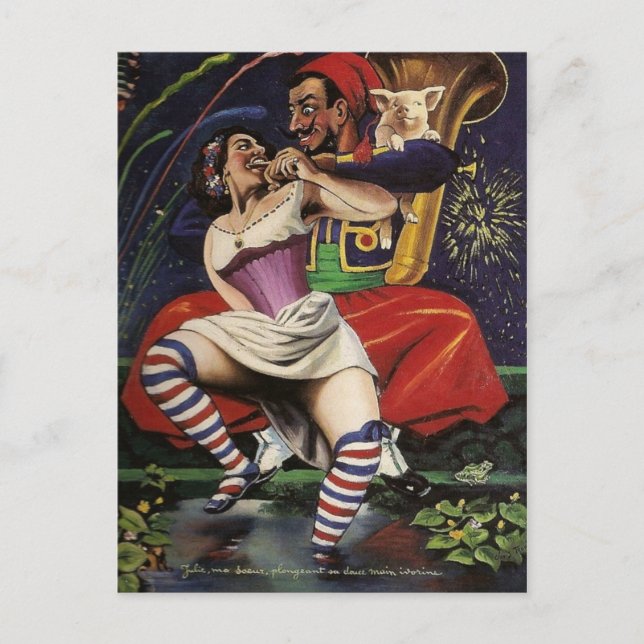 Klassiskt vykort för målning (Framsida)