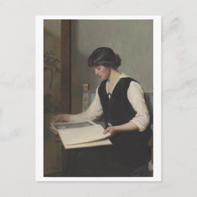 Klassiskt vykort för målning (Framsida)