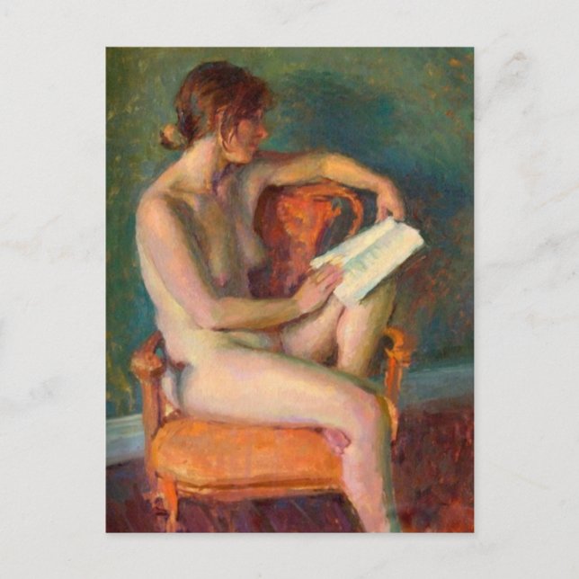 Klassiskt vykort för målning (Framsida)