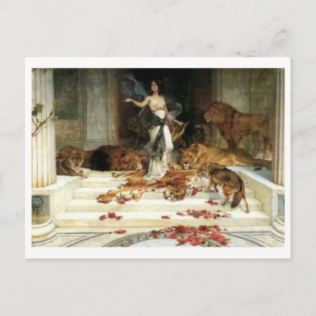 Klassiskt vykort för målning (Framsida)