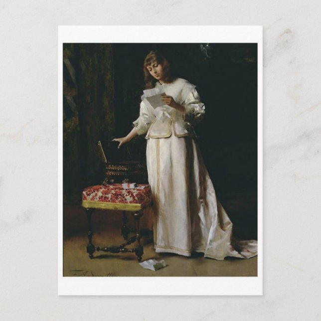 Klassiskt vykort för målning (Framsida)