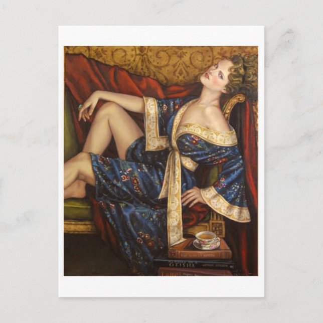 Klassiskt vykort för målning (Framsida)