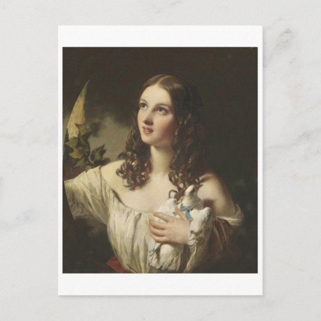 Klassiskt vykort för målning (Framsida)