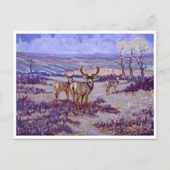 Klassiskt vykort för målning (Framsida)