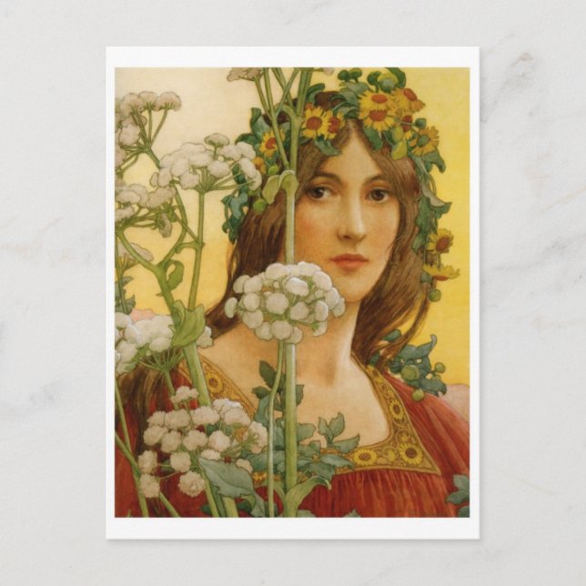 Klassiskt vykort för målning (Framsida)