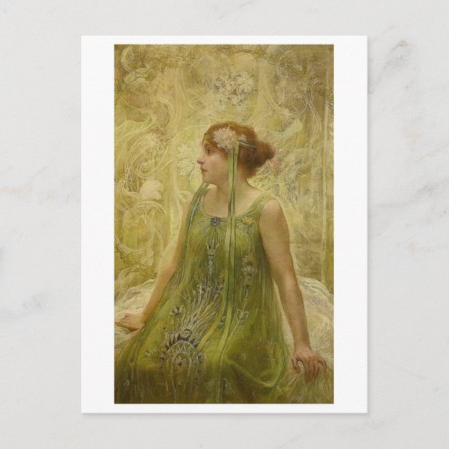 Klassiskt vykort för målning (Framsida)