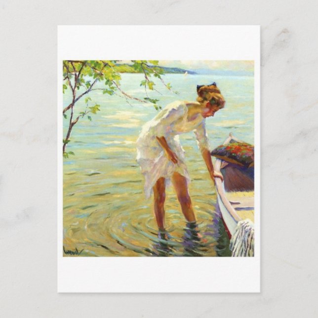 Klassiskt vykort för målning (Framsida)