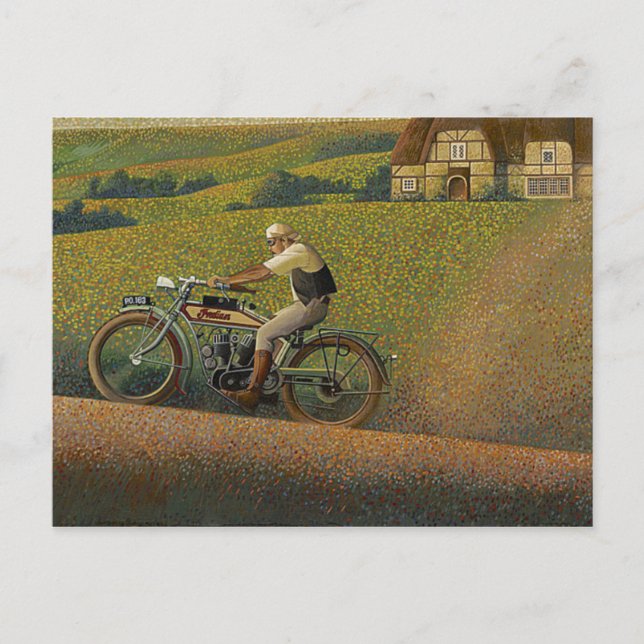 Klassiskt vykort för målning (Framsida)