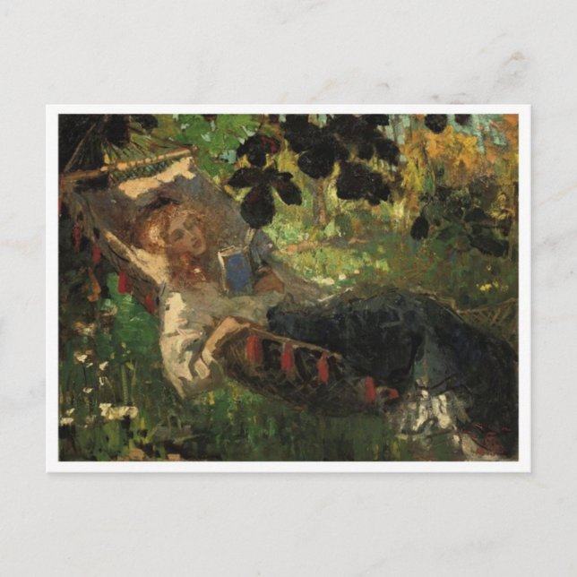 Klassiskt vykort för målning (Framsida)