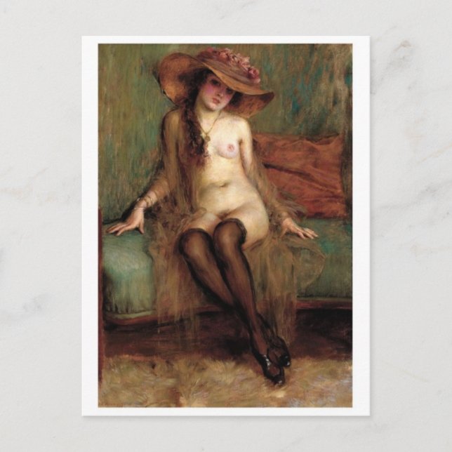 Klassiskt vykort för målning (Framsida)