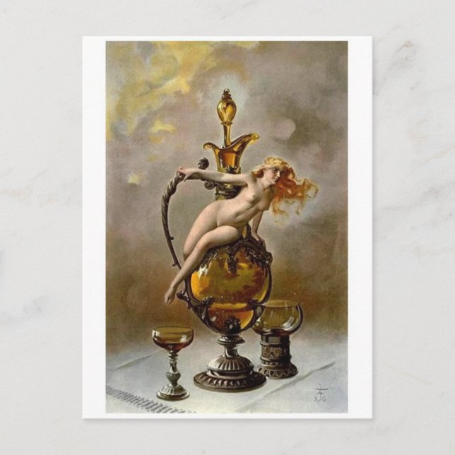 Klassiskt vykort för målning (Framsida)