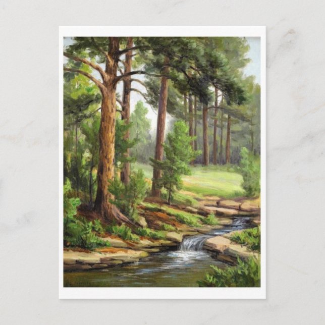 Klassiskt vykort för målning (Framsida)