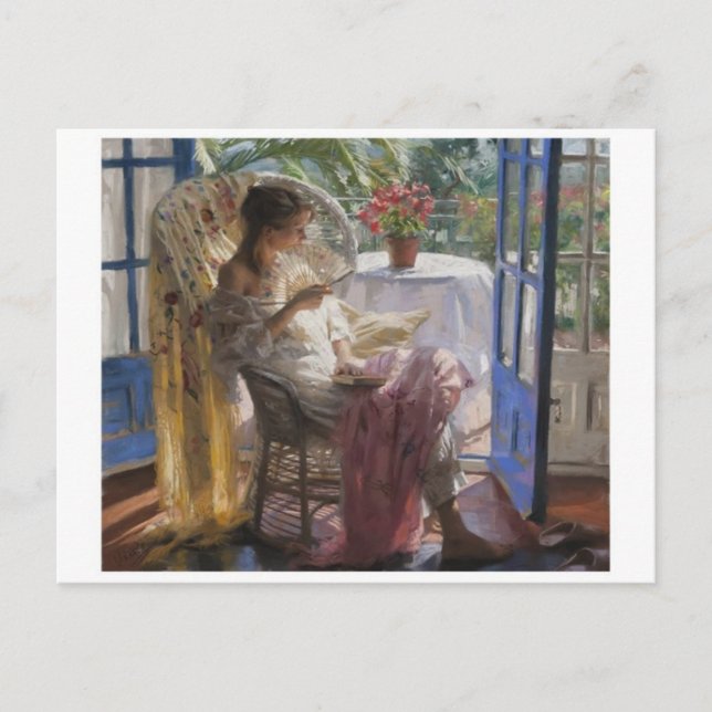 Klassiskt vykort för målning (Framsida)