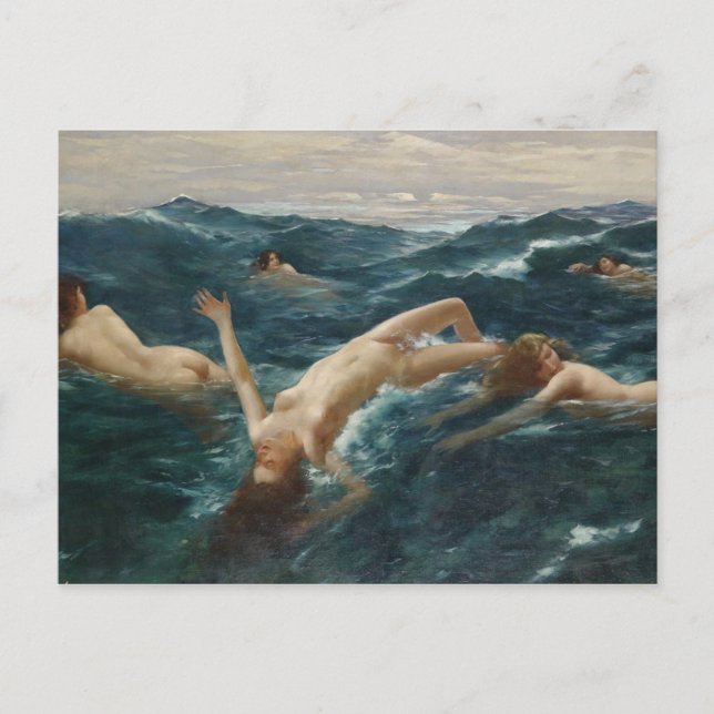 Klassiskt vykort för målning (Framsida)