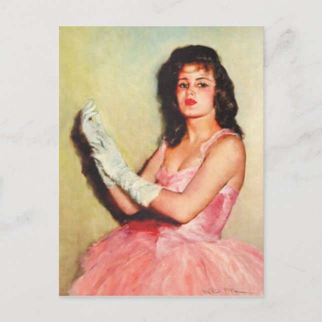 Klassiskt vykort för målning (Framsida)