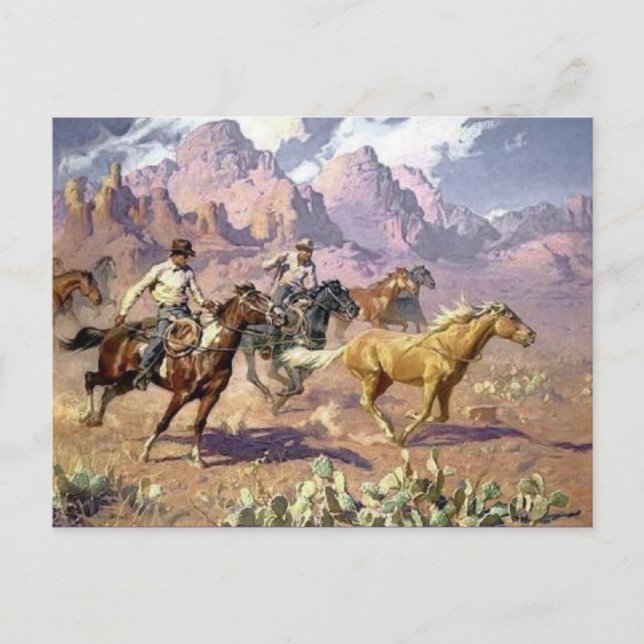 Klassiskt vykort för målning (Framsida)