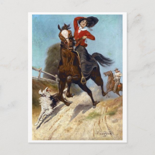 Klassiskt vykort för målning (Framsida)