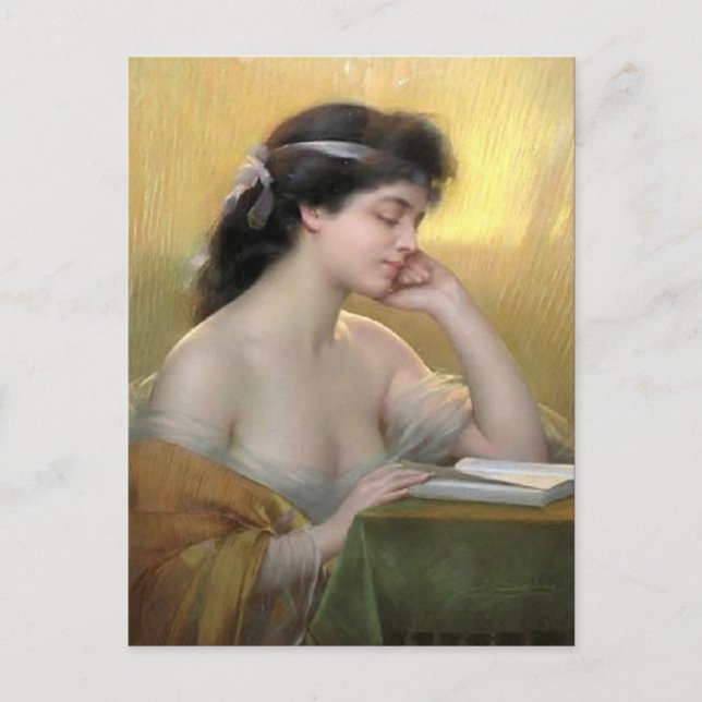 Klassiskt vykort för målning (Framsida)