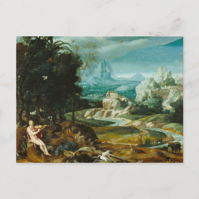 Klassiskt vykort för målning (Framsida)