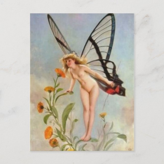 Klassiskt vykort för målning (Framsida)