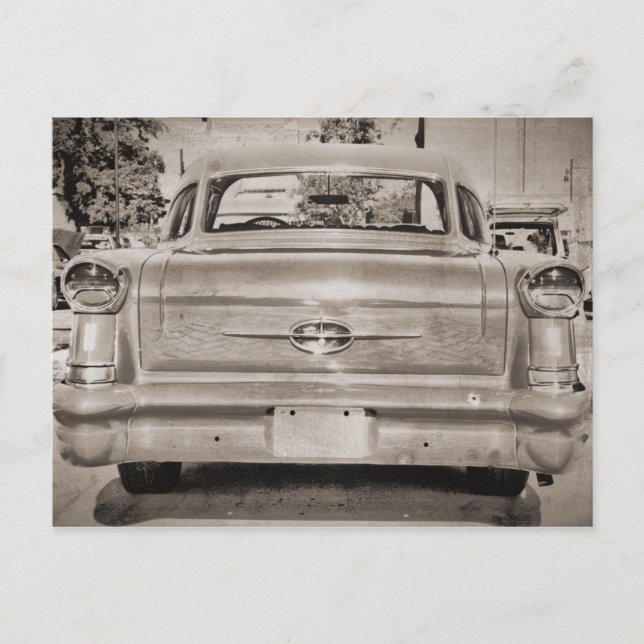 Klassiskt vykort för personbilar (Framsida)