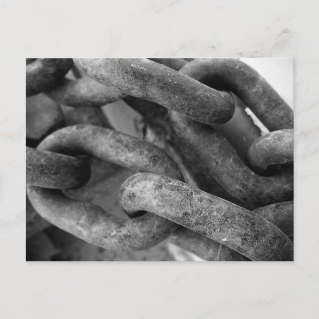 Klassiskt vykort för svartvitt (Framsida)