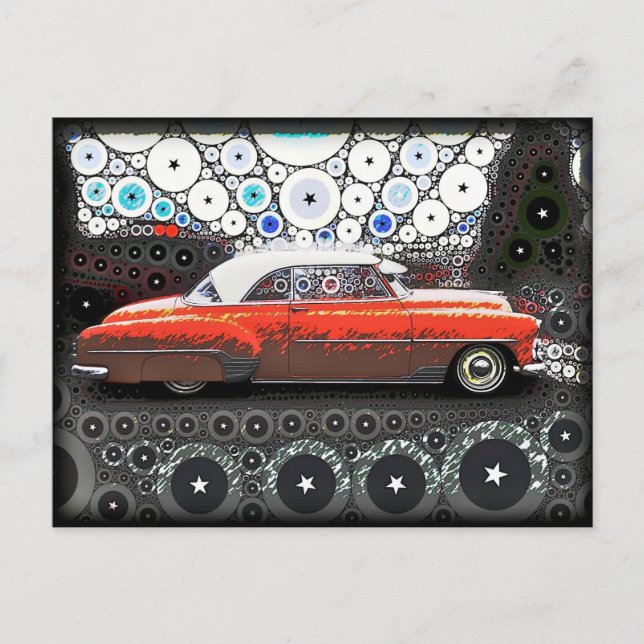 Klassiskt vykort för tecknad (Framsida)