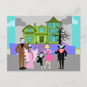 Klassiskt vykort för TV-monster