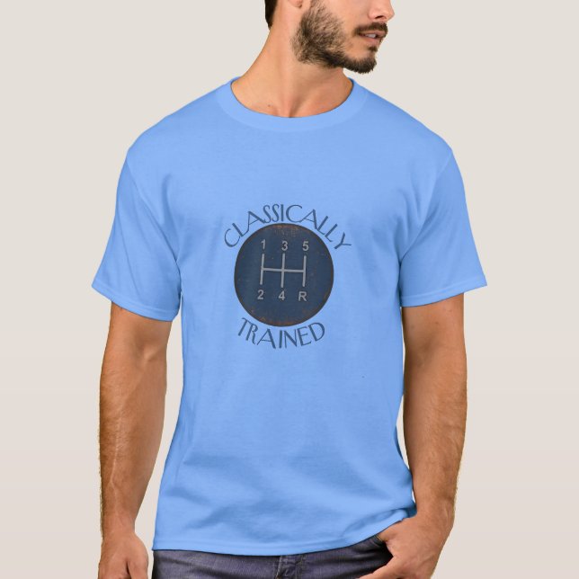 Klassisktutbildade vänner t shirt (Framsida)