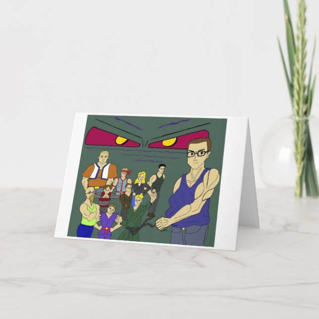 klasskamrater animerat kaffe kort (Framsida)