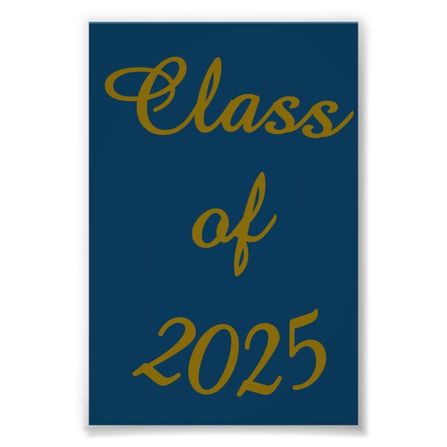 Klassklass 2025 fototryck (Framsidan)