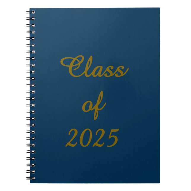 Klassklass för 202X Spiral-fotnotsbok Anteckningsbok (Framsidan)