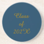 Klassklass för 202X Studenten Sandstone-Underlägg Underlägg<br><div class="desc">Klassklass för 202X Studenten-design</div>