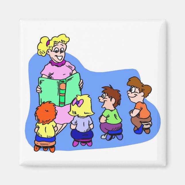 Klassrum Storytime Magnet (Framsidan)