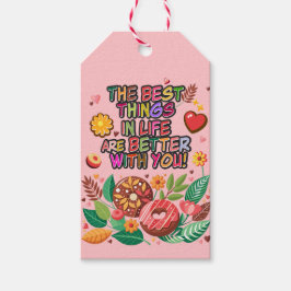 Klassrummet Alla hjärtans dag Blå för att anpassa Presentetikett